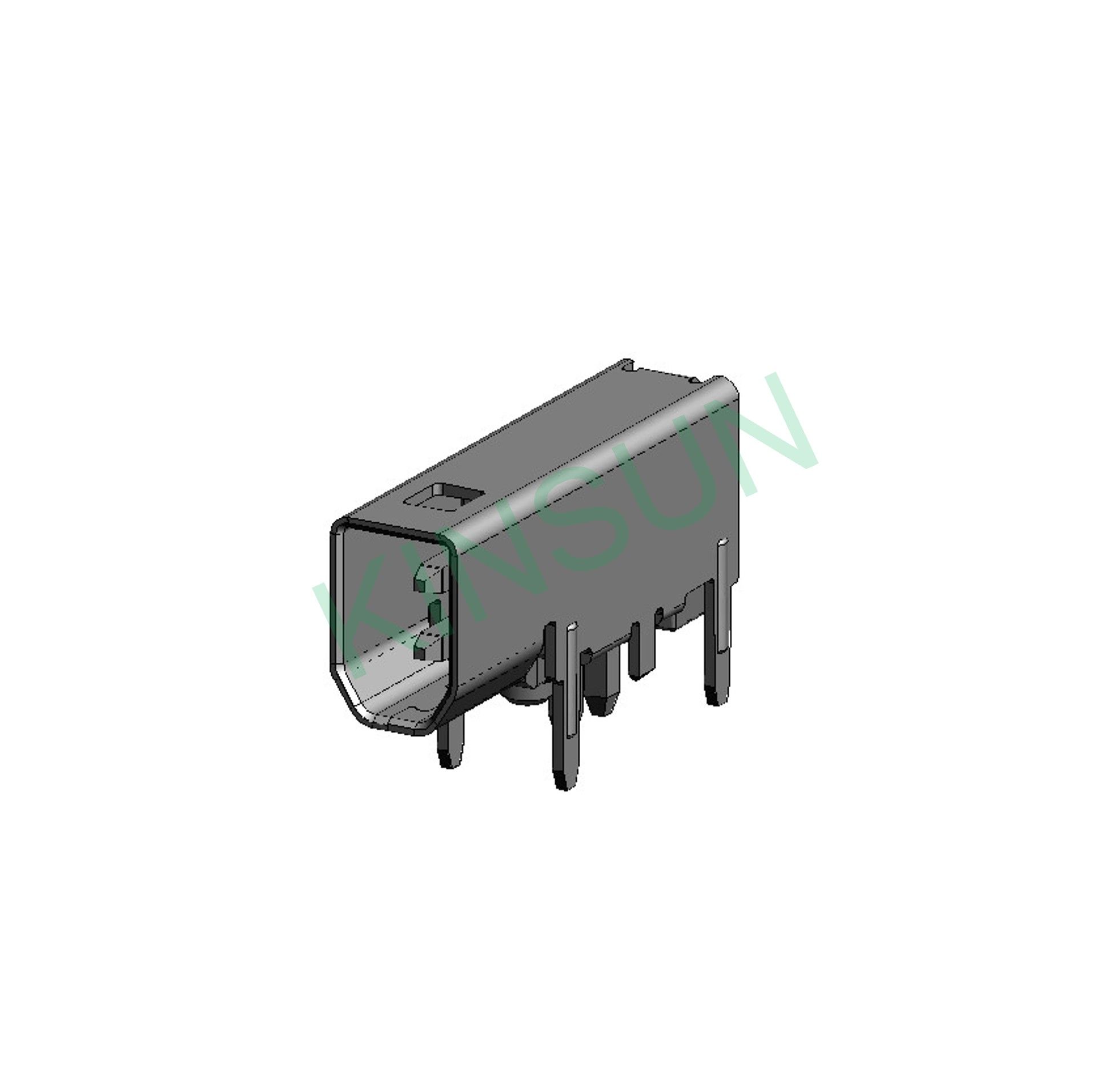 直角SPE(シングルペアイーサネット)PCBマウントコネクター